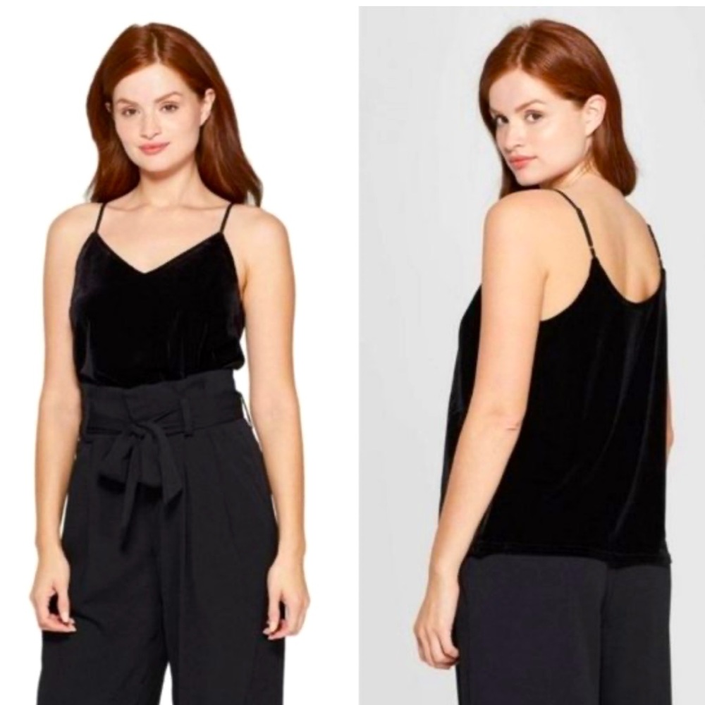 NWOT A New Day Velvet Tank Top